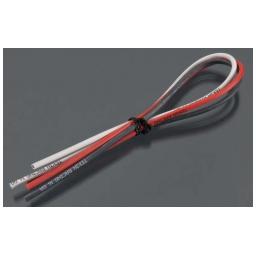 Click here to learn more about the Tekin 14 AWG Silcone Power Wire 12" Red/Black/White (3).