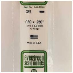 Click here to learn more about the Evergreen Scale Models 24" Strip Pack, .080x.250 (10).