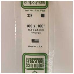 Click here to learn more about the Evergreen Scale Models 24" Strip Pack, .100x.100 (12).