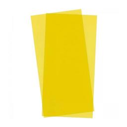 Click here to learn more about the Evergreen Scale Models Yellow Transparent Sheet, 6X12X.010, 2 pc.