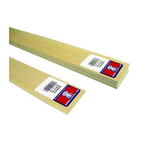 Midwest Products Co. Basswood Sheets 1/32x2x24 (15)