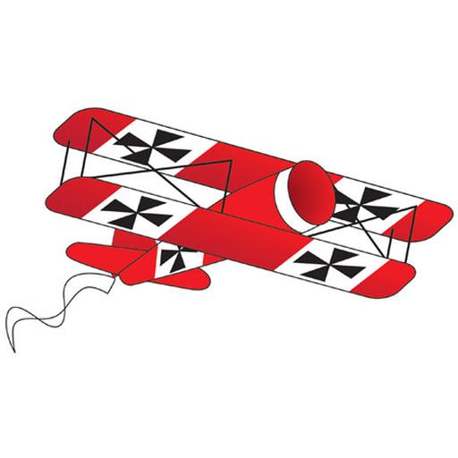 Gayla Industries 3D Red Baron Bi-Plane