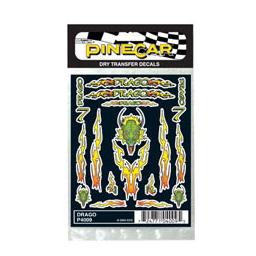 Click here to learn more about the Pinecar Dry Transfer Decals, Drago.