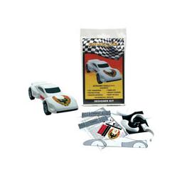 Click here to learn more about the Pinecar Designer Car Kit, Screamin'' Eagle.