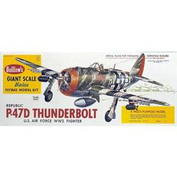 Click here to learn more about the Guillow P47D Thunderbolt.
