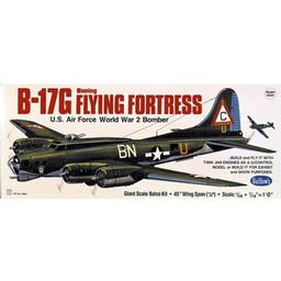 Click here to learn more about the Guillow Boeing B17G Flying Fortress.