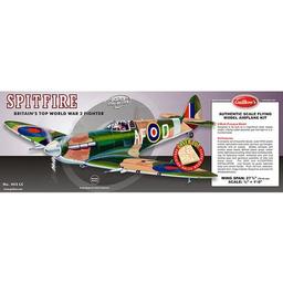 Click here to learn more about the Guillow Supermarine Spitfire Laser Cut.