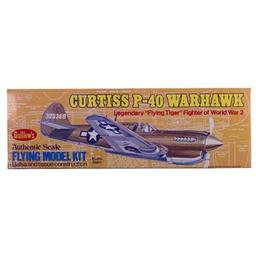 Click here to learn more about the Guillow Curtiss P40 Warhawk.