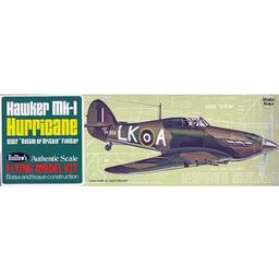 Click here to learn more about the Guillow Hawker MK-1 Hurricane.