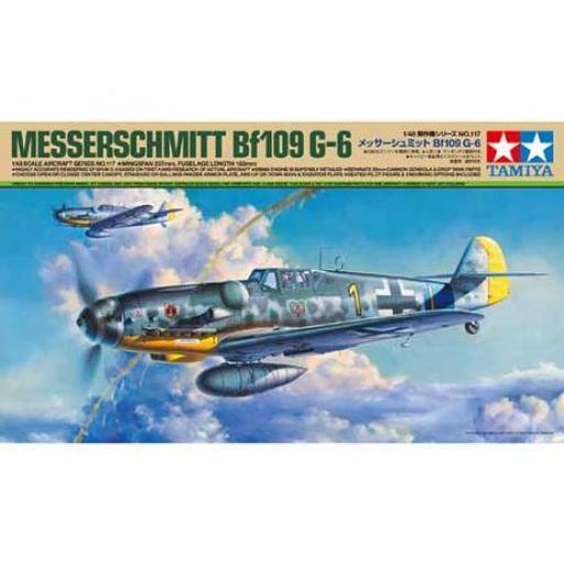Tamiya America, Inc 1/48 Messerschmitt Bf 109 G-6