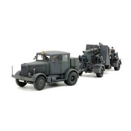 Click here to learn more about the Tamiya America, Inc 1/48 German Heavy Tractor SS100/Gun Flak37 Set.