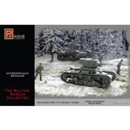 Click here to learn more about the Pegasus Hobby 1/72 Sovieet T-26 Light Tank.