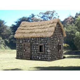 Click here to learn more about the Pegasus Hobby Prepainted Stone Cottage, Small.