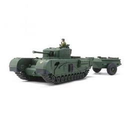 Click here to learn more about the Tamiya America, Inc 1/48 British Tank Churchill Mk.VII Crocodile.