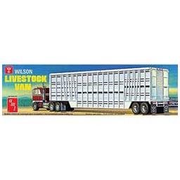 Click here to learn more about the AMT 1/25 Wilson Livestock Van Trailer.