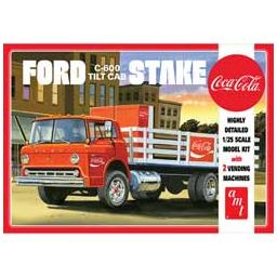 Click here to learn more about the AMT 1/25 Ford C600 Stake Bed w/Coca-Cola Machine.