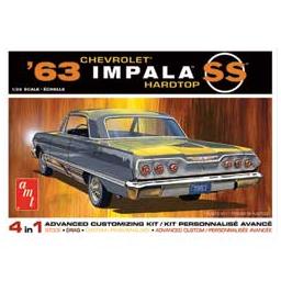 Click here to learn more about the AMT 1/25 1963 Chevy Impala SS 2T.