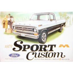 Click here to learn more about the Moebius Models 1/25 1972 Ford Sport Custom Pickup Truck.