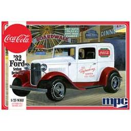 Click here to learn more about the MPC 1/25 1932 Ford Sedan Delivery Truck, Coca-Cola.