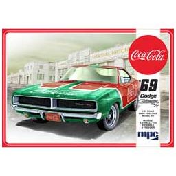 Click here to learn more about the MPC 1/25 1969 Dodge Charger RT Coca-Cola Snap 2T.
