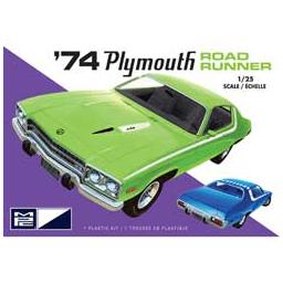Click here to learn more about the MPC 1/25 1974 Plymouth Road Runner, 2T.