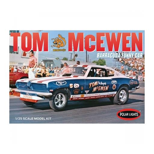 Polar Lights 1/25 1969 Barracuda Funny Car, Tom Mongoose McEwen