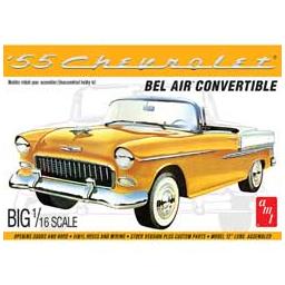 Click here to learn more about the AMT 1/16 1955 Chevy Bel Air Convertible.