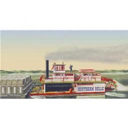 Click here to learn more about the Lindberg 1/64 Southern Bell Paddle Wheel Steamship.