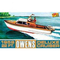 Click here to learn more about the Lindberg 1/25 Owens Outboard Cruiser Boat.