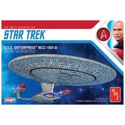 Click here to learn more about the AMT 1/25000 Star Trek USS Enterprise-D, Snap.