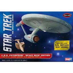 Click here to learn more about the Polar Lights 1/1000 Star Trek TOS USS Enterprise SpaceSeed,Snap.