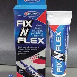 Click here to learn more about the Deluxe Materials Fix n Flex: Flexible Filler/Adhesive Foam Safe.