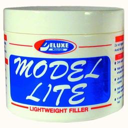 Click here to learn more about the Deluxe Materials Model Lite Balsa Filler, White:  240cc.