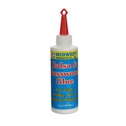Click here to learn more about the Midwest Products Co. Balsa & Basswood Glue 4 oz.