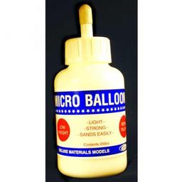Click here to learn more about the Deluxe Materials Microballoons Filler:  250ml.