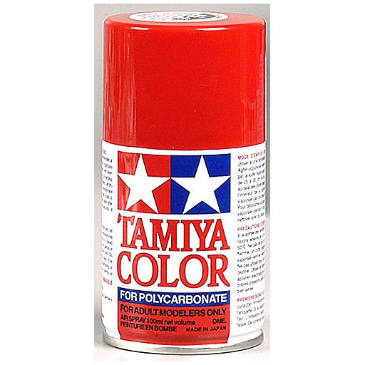 Tamiya America, Inc Polycarbonate PS-2 Red