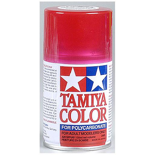 Tamiya America, Inc Polycarbonate PS-37 Translucent Red
