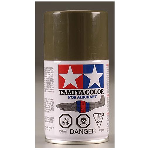 Tamiya America, Inc Aircraft Spray AS-6 Olive Drab Acrylic
