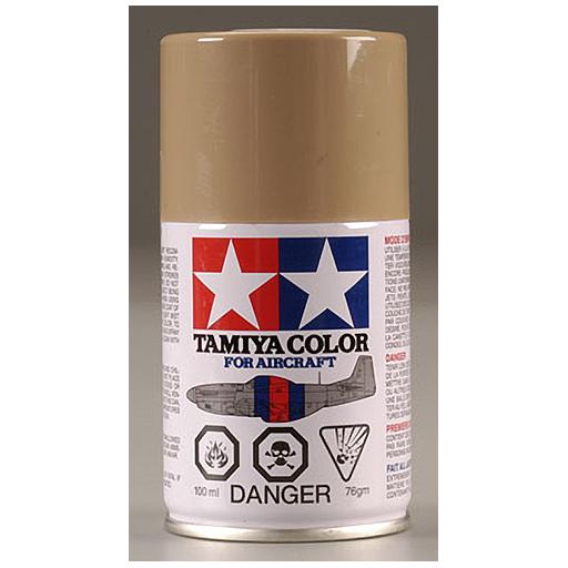 Tamiya America, Inc Aircraft Spray AS-15 Tan Acrylic