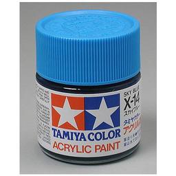 Click here to learn more about the Tamiya America, Inc Acrylic X14 Gloss,Sky Blue.