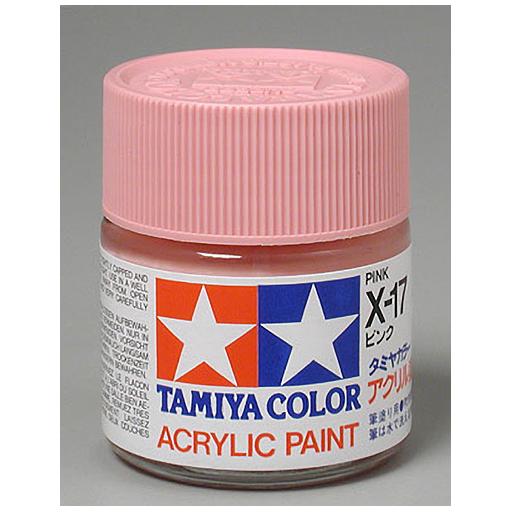Tamiya America, Inc Acrylic X17 Gloss,Pink