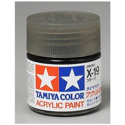 Click here to learn more about the Tamiya America, Inc Acrylic X19 Gloss,Smoke.