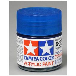 Click here to learn more about the Tamiya America, Inc Acrylic X23 Gloss,Clear Blue.