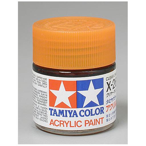 Tamiya America, Inc Acrylic X26 Gloss,Clear Orange