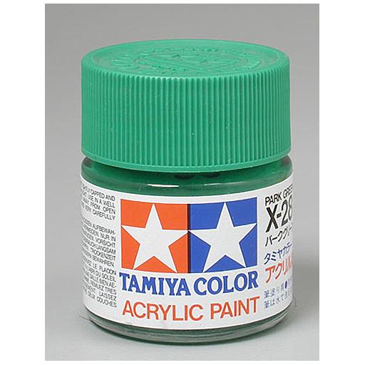 Tamiya America, Inc Acrylic X28 Gloss, Park Green