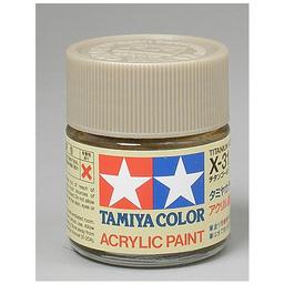 Click here to learn more about the Tamiya America, Inc Acrylic X31 Titanium Gold.