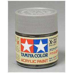Click here to learn more about the Tamiya America, Inc Acrylic X32, Titanium Silver.