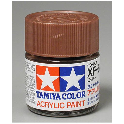 Tamiya America, Inc Acrylic XF6 Flat, Copper