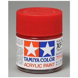 Click here to learn more about the Tamiya America, Inc Acrylic XF7 Flat, Red.