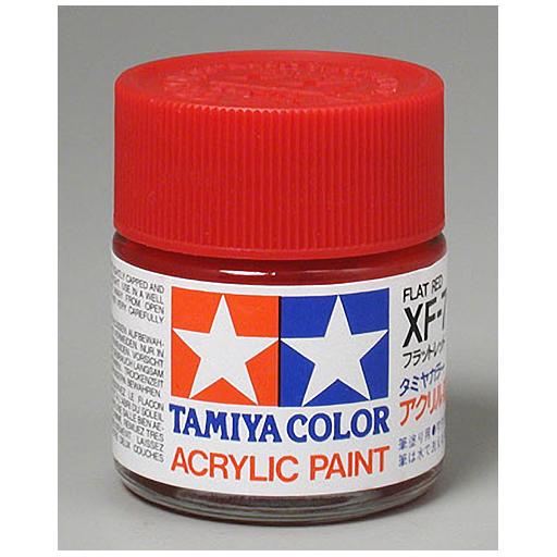 Tamiya America, Inc Acrylic XF7 Flat, Red